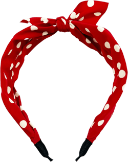 The Isabelle Headband Red Dot