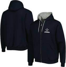 Dallas Cowboys Dunbrooke Full Zip Hooded Jacket Embroidered M-3XL