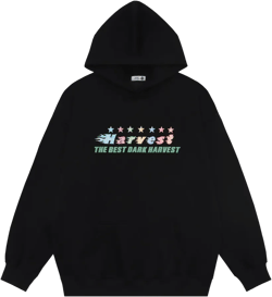 Men Hoodie Sweater Men's Spring and Autumn Loose Long Sleeve Pullover Hooded Sweatshirt