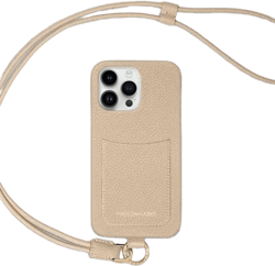 Maison De Sabre Women's White Sling Phone Case