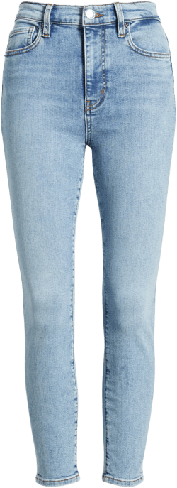FRAME Le High Crop Skinny Jeans