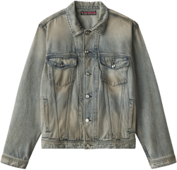 VAYDER Oversize Denim Trucker Jacket