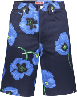 denim Bermuda shorts