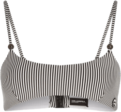 Ikon striped bikini top