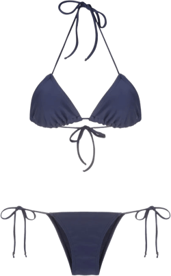 halterneck triangle bikini
