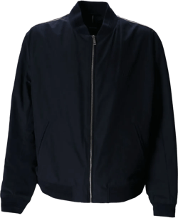 zip-up bomber jacket