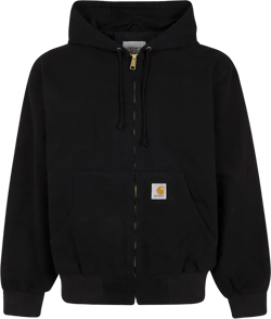Black Og Active Hooded Jacket