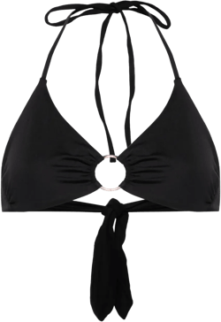 Hamburg ring-detailed bikini top