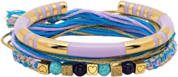 Honolulu and Positano bracelet (set of two)