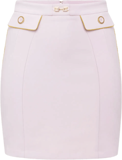 crêpe miniskirt