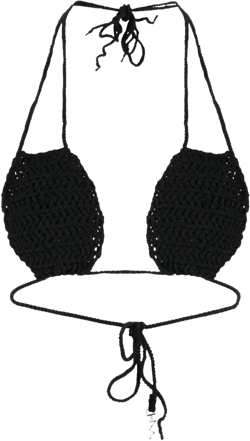 Ter knitted bikini top