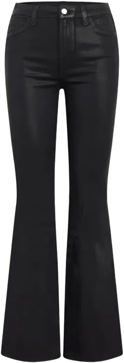 Women's Hi Honey Coated Bootcut Jeans In Black
