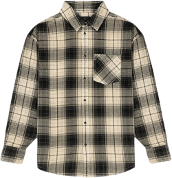 Wordmark Plaid Western shirt