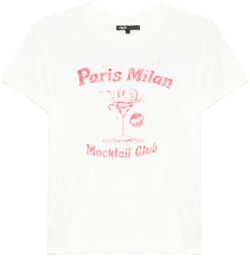graphic-print T-shirt