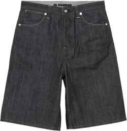 raw denim shorts