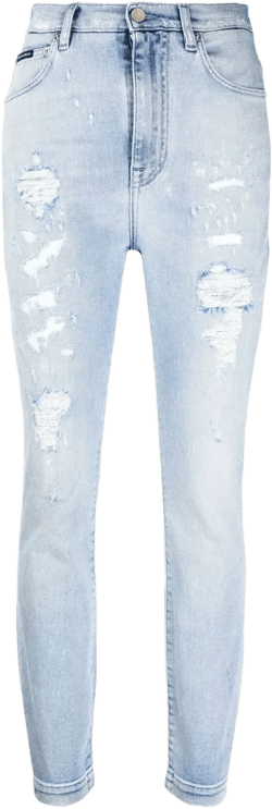 Grace distressed skinny jeans