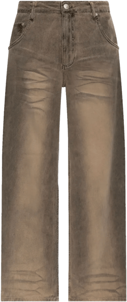 wide-leg jeans