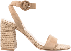 85mm suede sandals