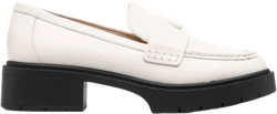 Leah chunky sole leather loafers