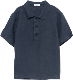 linen polo shirt