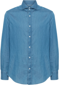 long-sleeve cotton shirt
