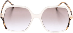oversize-frame sunglasses