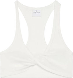 Twist-detailing top 