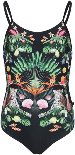 printed swimsuit
