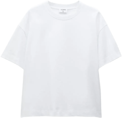 oversized organic-cotton T-shirt