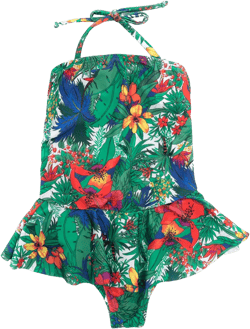 printed swimsuit 