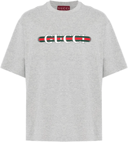 logo-print T-shirt