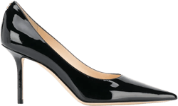 Love 85mm patent leather pumps
