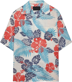 floral shirt