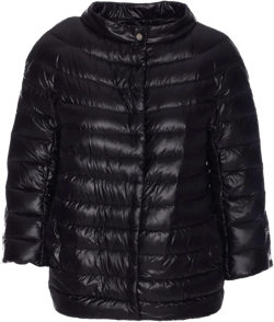 Herno Women's Blue Quilted Puffer Jacket