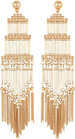 Chandelier stud earrings