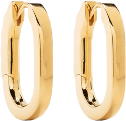 Woods Huggies hoop earrings 