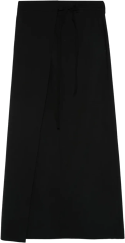 wool wrap skirt
