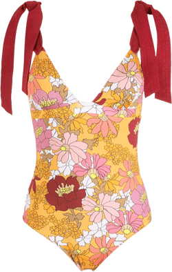 Lavello Printed Swimsuit In Multicolour