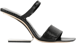 Rene cut-out heel sandals
