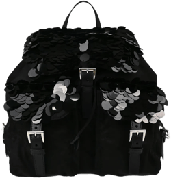 2010s sequinned backpack