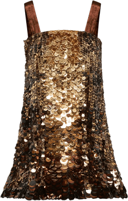 Ombre Paillette cocktail dress