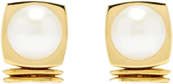 pearl drop earrings