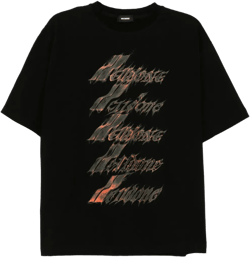 logo print T-shirt
