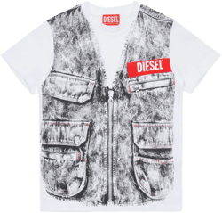 vest-logo-print t-shirt