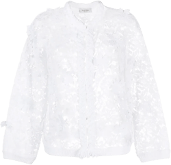 floral lace cardigan