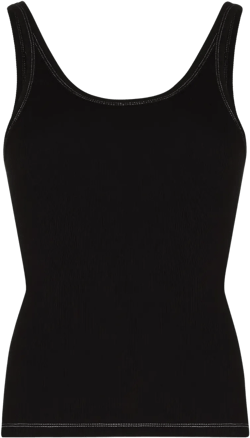 ribbed cotton tank top