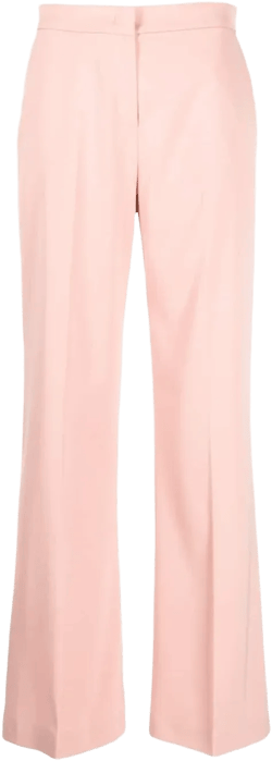 flared tailored trousers