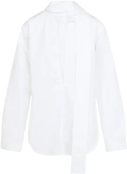 scarf blouse