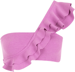 Malgosia one-shoulder bikini top