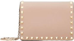 Rockstud clutch bag